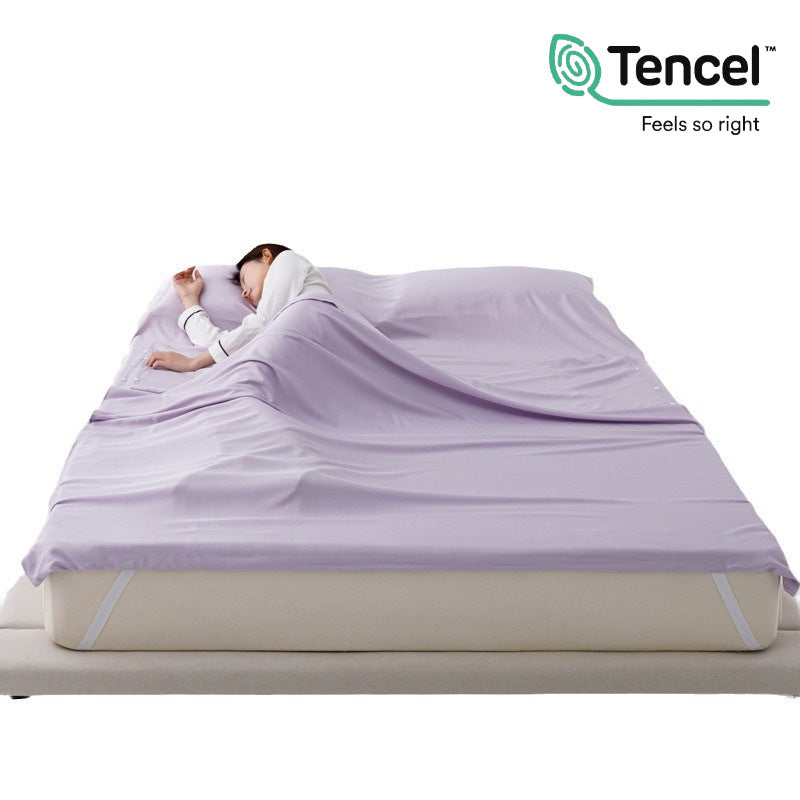 Tencel Hotel four-piece bed sheet and bed cover set